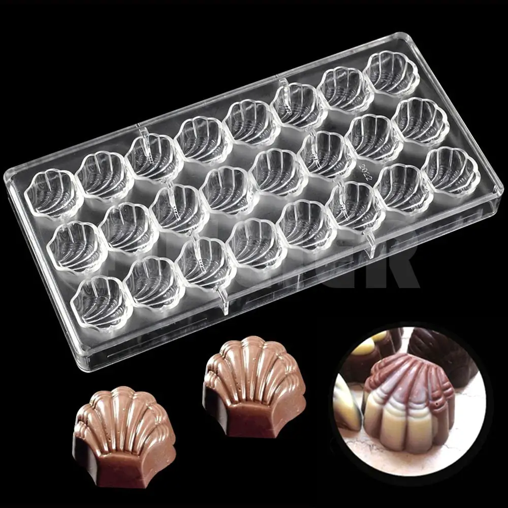 Aliexpress.com : Buy DIY Plastic Shell shape Chocolate making Mold ...