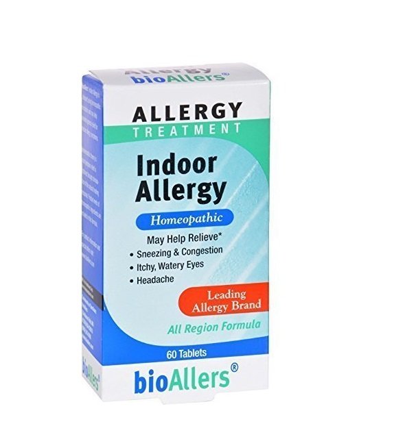 Bioallers Mold Yeast &  Dust Indoor Allergy Treatment 60 tablets 2 Pack ...