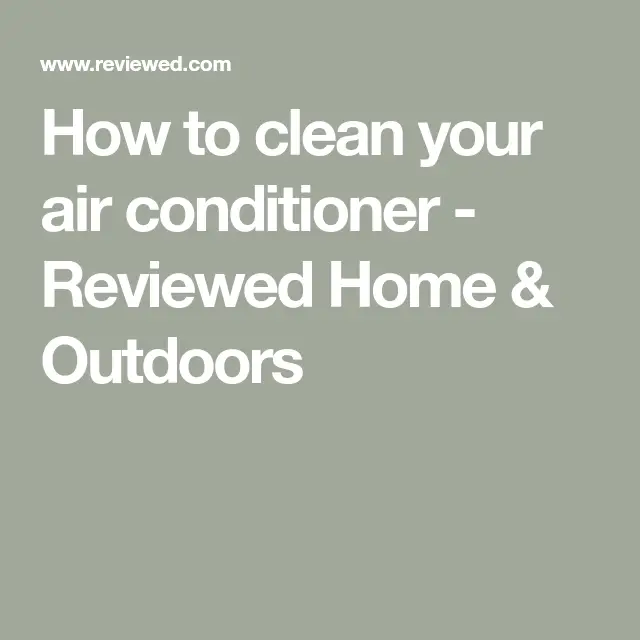Cleaning Mold From Central Air Conditioner : How To Clean and Service ...
