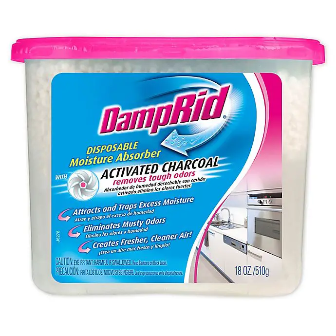 DampRid Disposable Moisture Absorber with Activated Charcoal