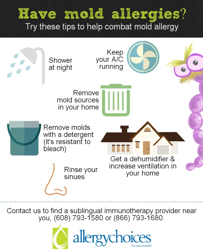 Did you know a symptom of mold allergy is headaches?