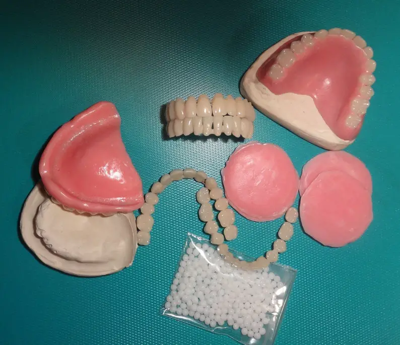DIY Dentures kit full upper full lower denture /Make your