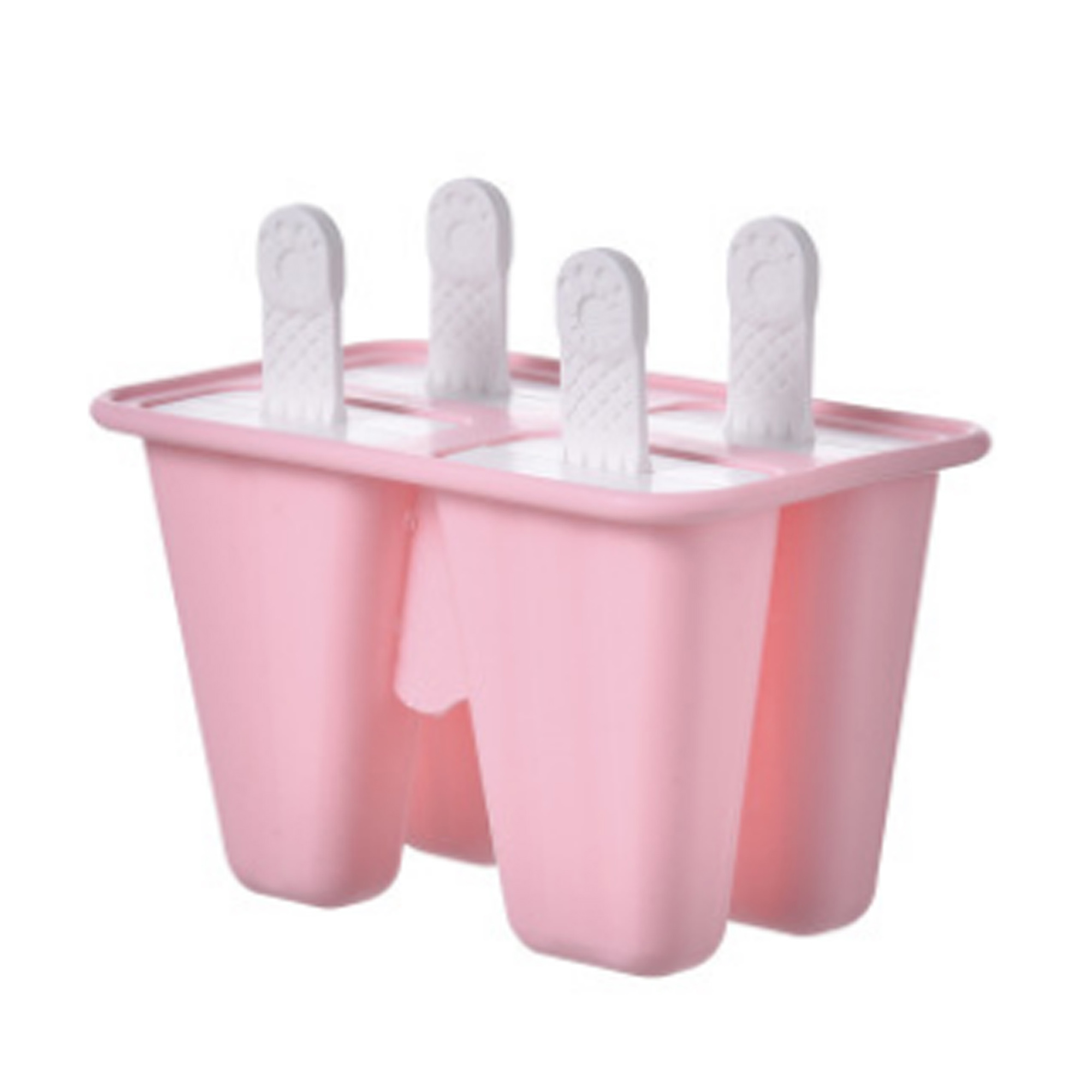 FOCUSNORM Popsicle Mold 4/6 Pieces Silicone Ice Pop Molds Reusable Ice ...