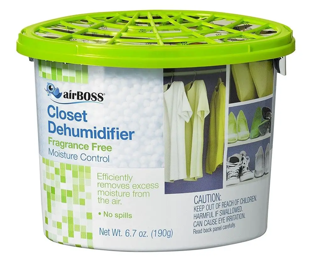 Get rid of that damp closet odor with this little closet dehumidifier ...