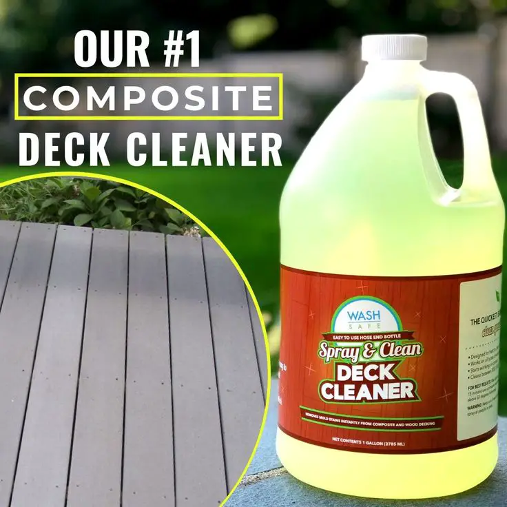 HOW TO CLEAN A TREX COMPOSITE DECK