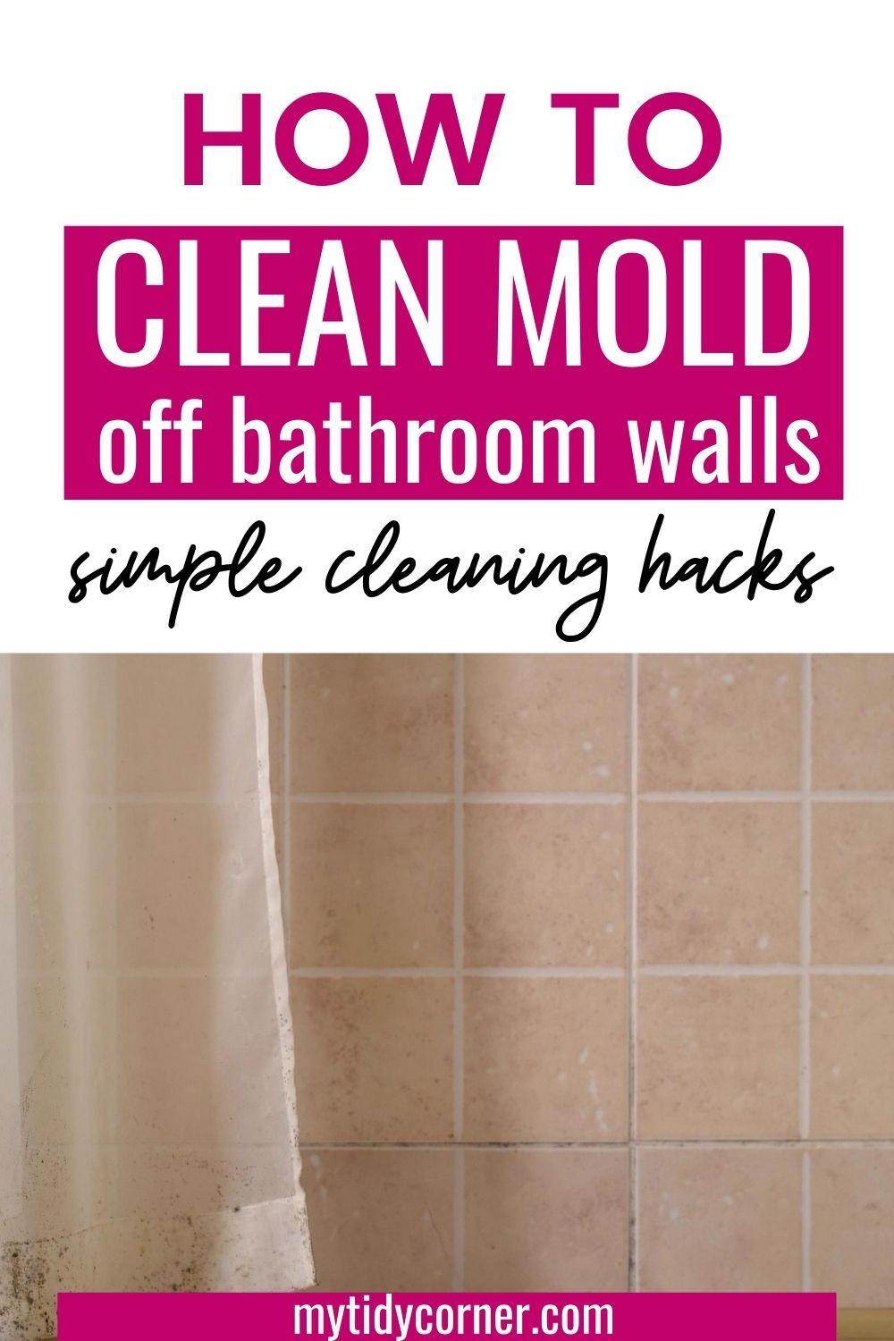 How to Clean Mold from Walls in Bathroom
