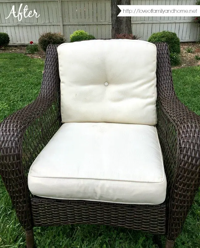 How To Get Mold Out Of Patio Cushions
