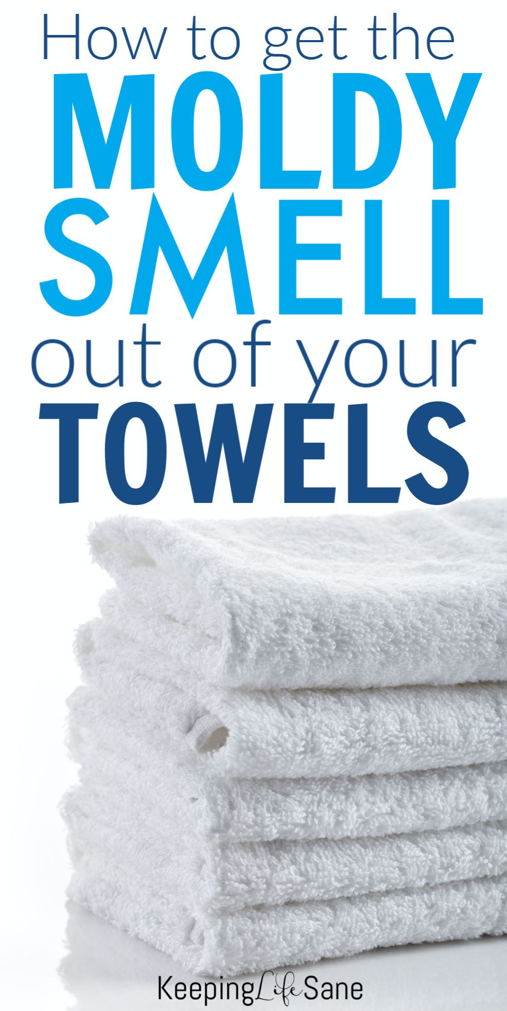 How to get the smell out of towels
