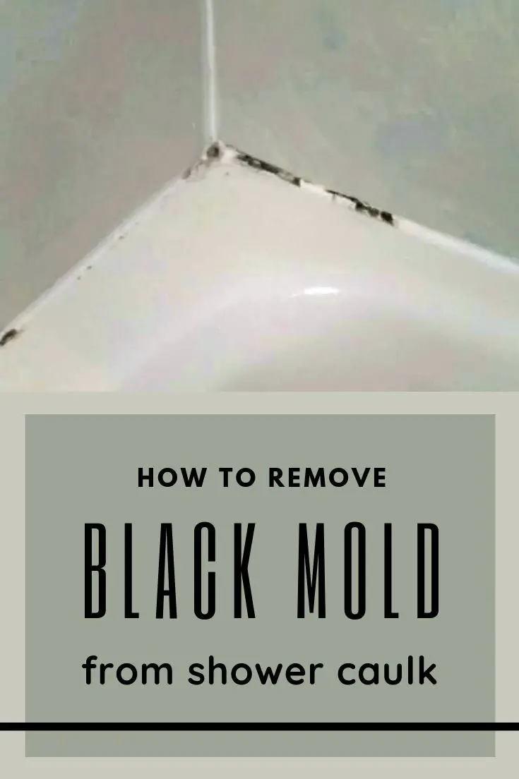 How To Remove Black Mold From Shower Caulk