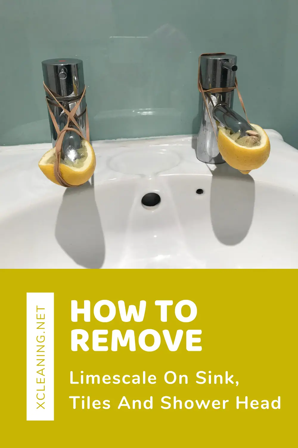 How To Remove Limescale On Sink, Tiles And Shower Head ...