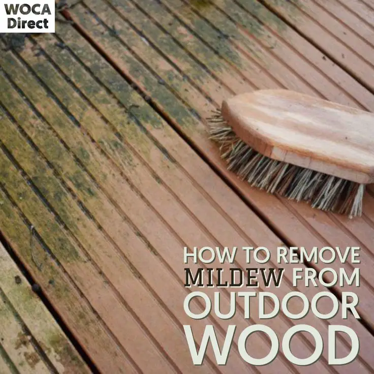 How to Remove Mildew from Outdoor Wood