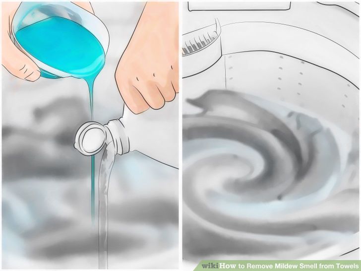 How to Remove Mildew Smell from Towels
