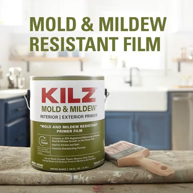 KILZ Mold and mildew Interior or Exterior High Build Water ...