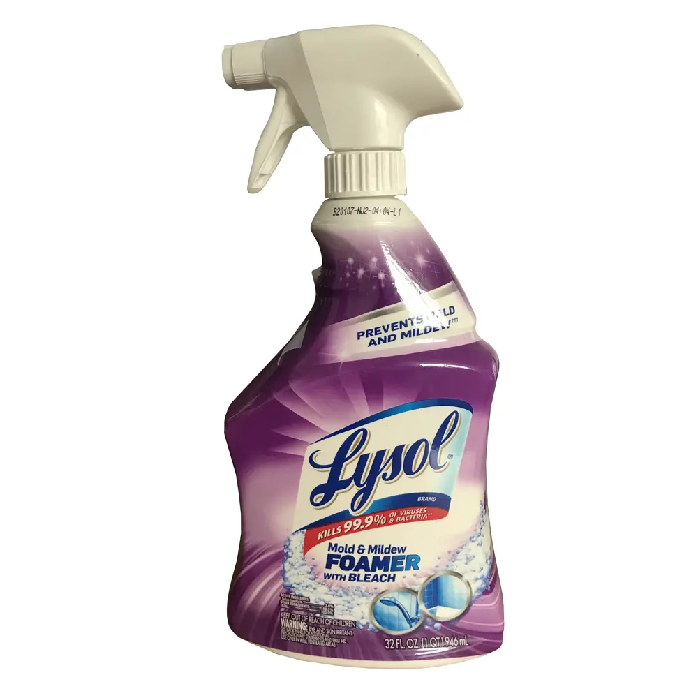 Lysol Mold and Mildew Spray Foamer with Bleach 34 FL. Oz. (2