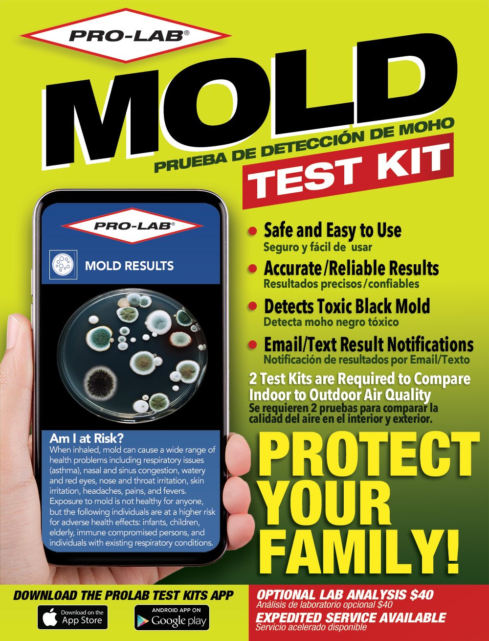 Mold Test Kit  PRO
