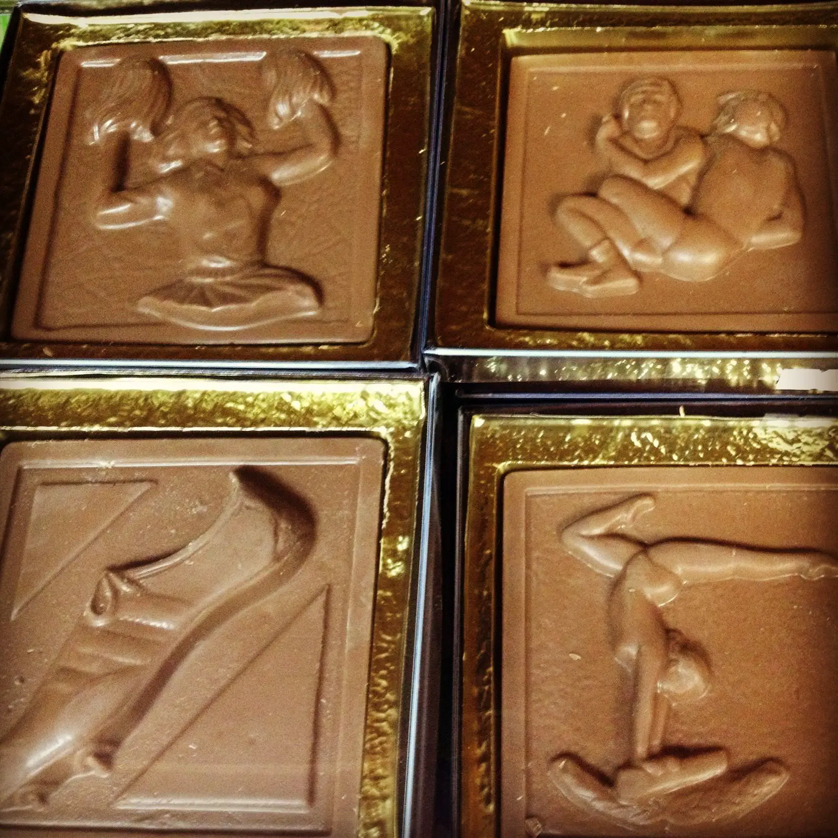 Our custom #chocolate molds
