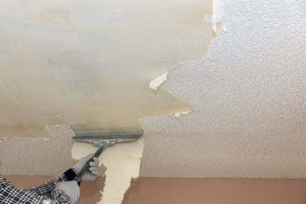 Popcorn Ceiling Removal Los Angeles, CA (Acoustic Ceiling Removal ...
