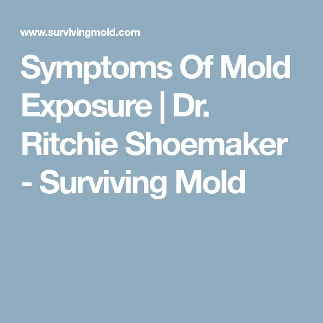 Symptoms Of Mold Exposure