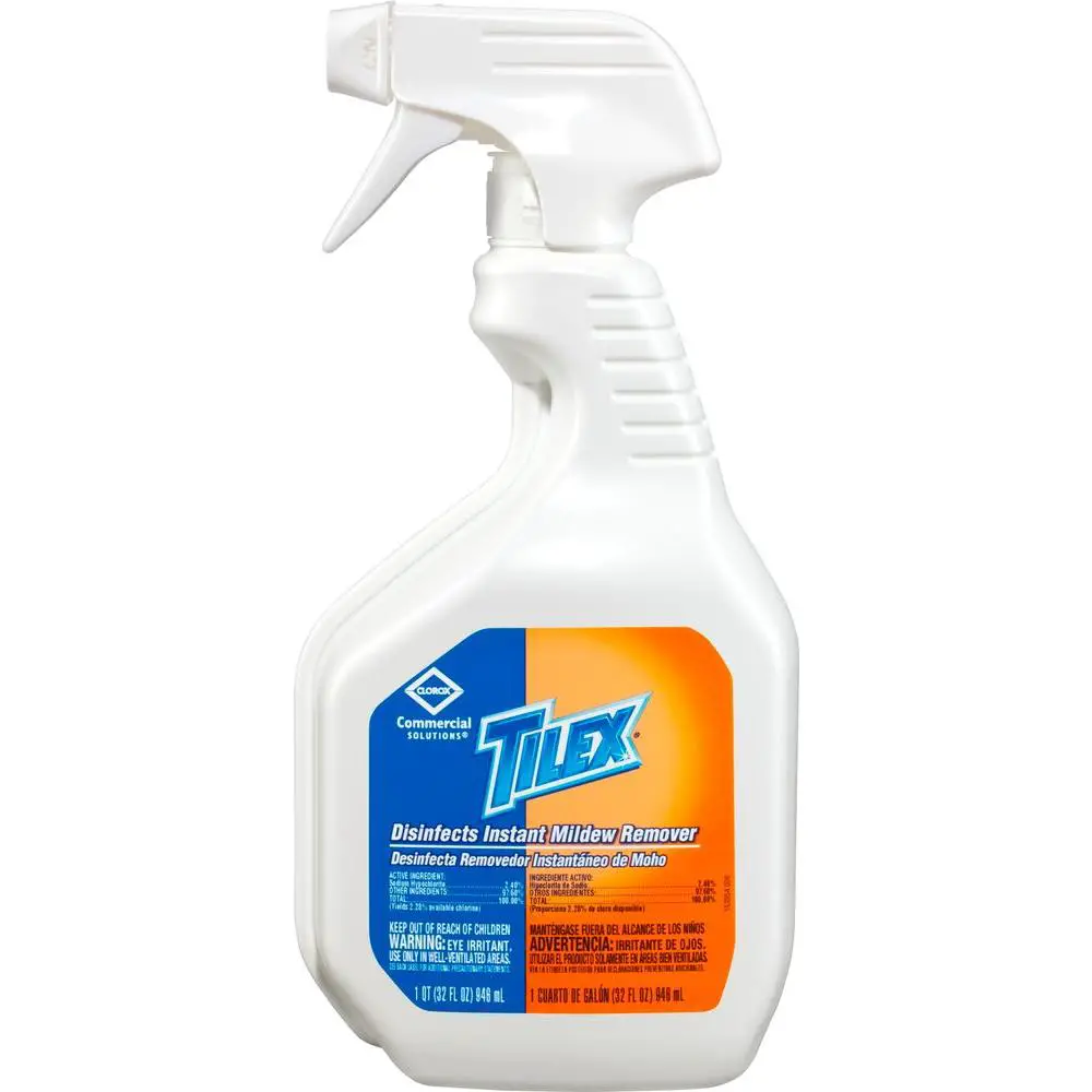 Tilex 32 oz. Disinfecting Instant Mold and Mildew Stain Remover Spray ...