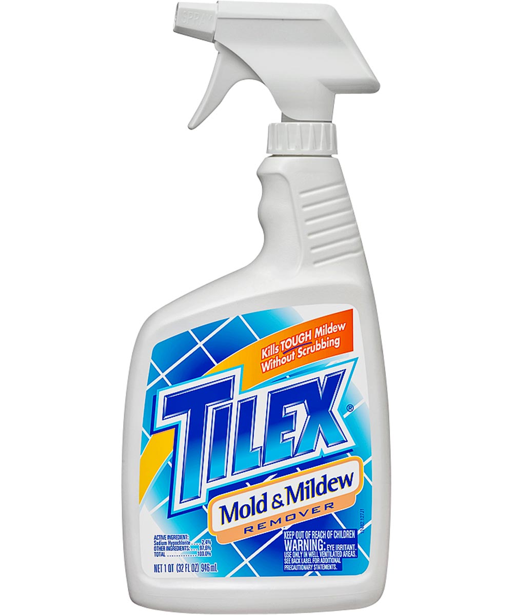 Tilex Mold and Mildew Remover, 32 oz., Bottle, Clear Faint Yellow ...